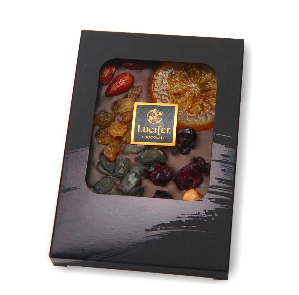 Premium čokolada z mešanim posipom 90 g