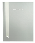 Poslovnik 20 x 26 cm siv
