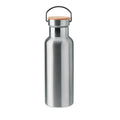 Termo flaška z dvojno steno z bambus pokrovom 500 ml