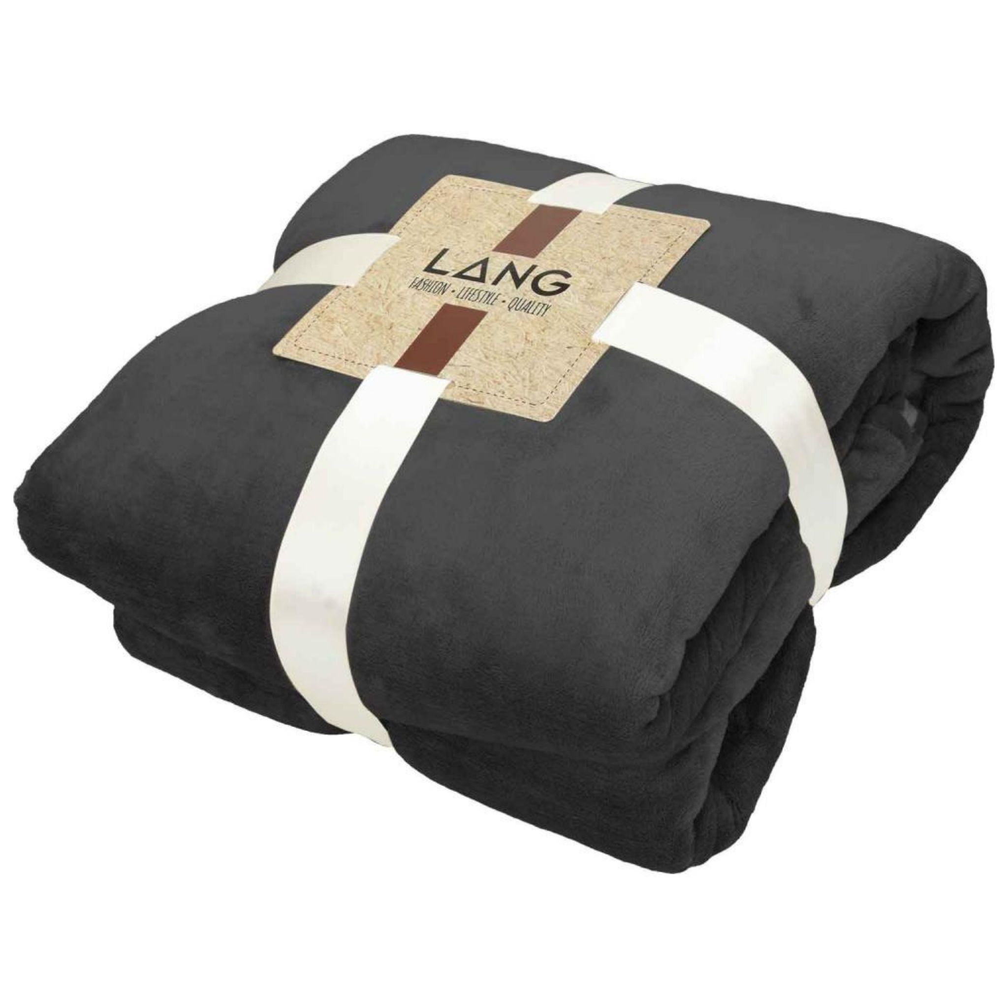 Topla odeja mehkega otipa siva