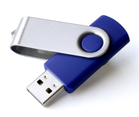 USB ključek gumiran Twister 16 GB