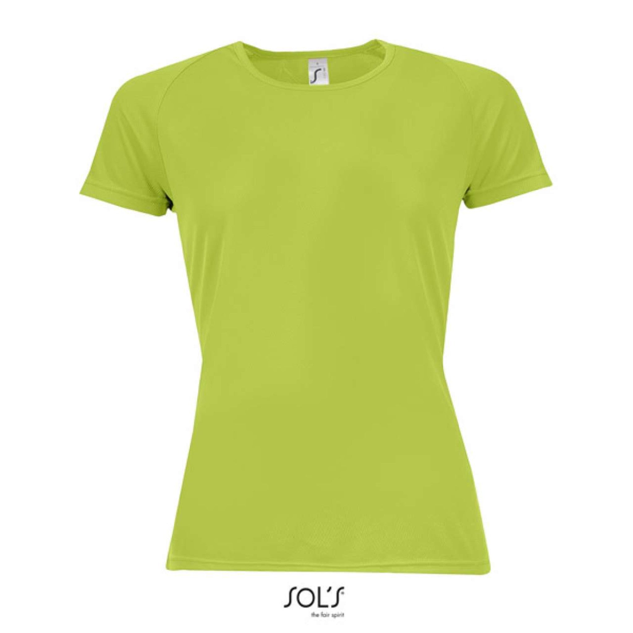 ŽENSKA ŠPORTNA MAJICA Z RAGLAN ROKAVI SOL'S SPORTY WOMEN
