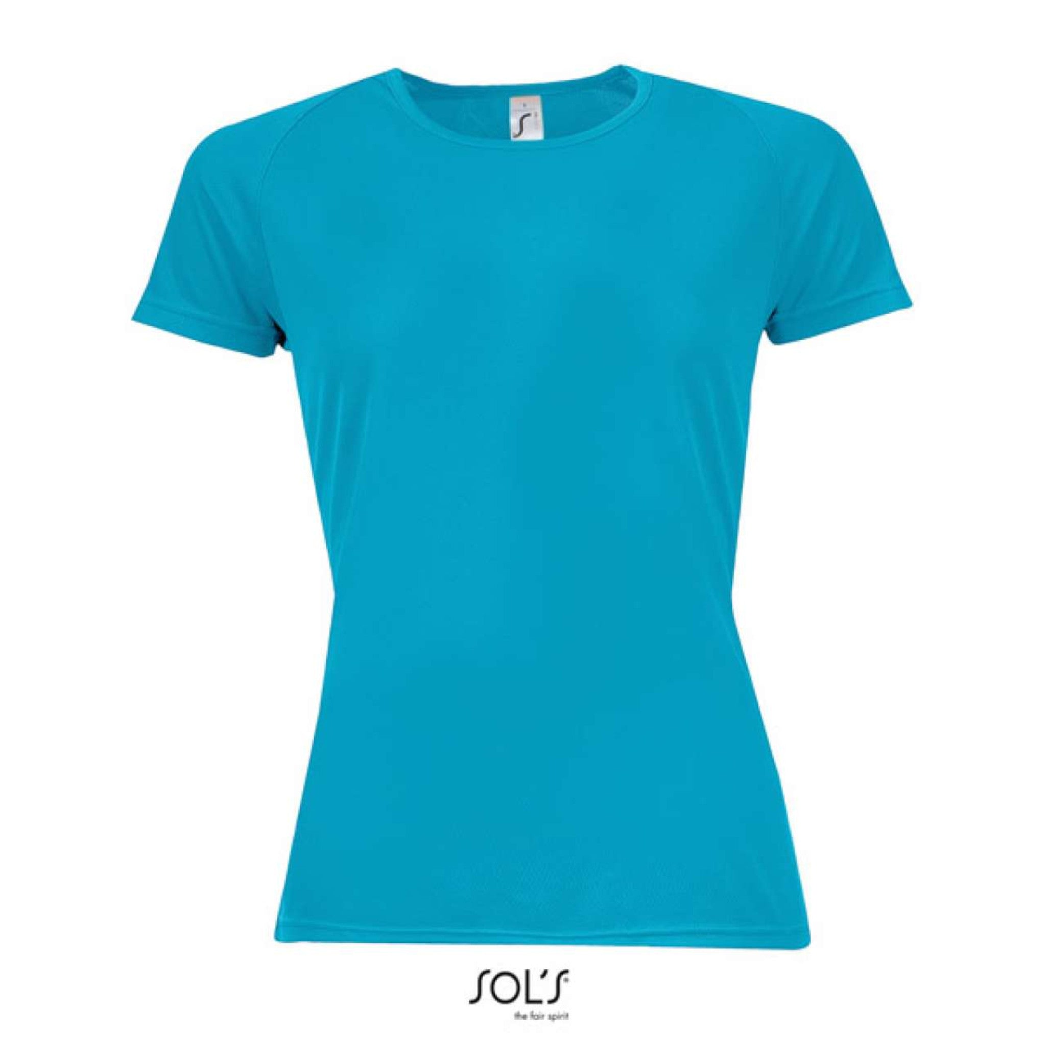 ŽENSKA ŠPORTNA MAJICA Z RAGLAN ROKAVI SOL'S SPORTY WOMEN