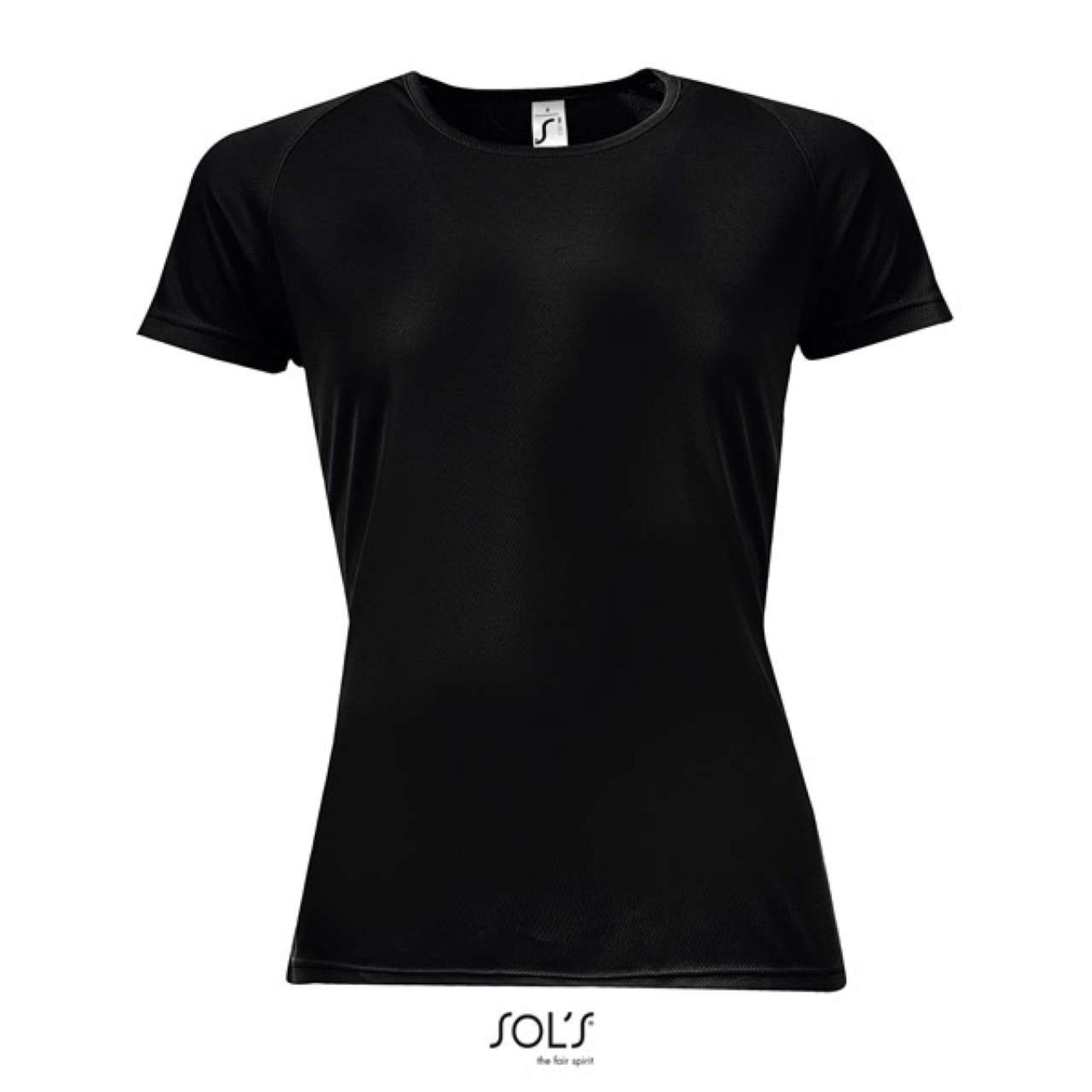 ŽENSKA ŠPORTNA MAJICA Z RAGLAN ROKAVI SOL'S SPORTY WOMEN