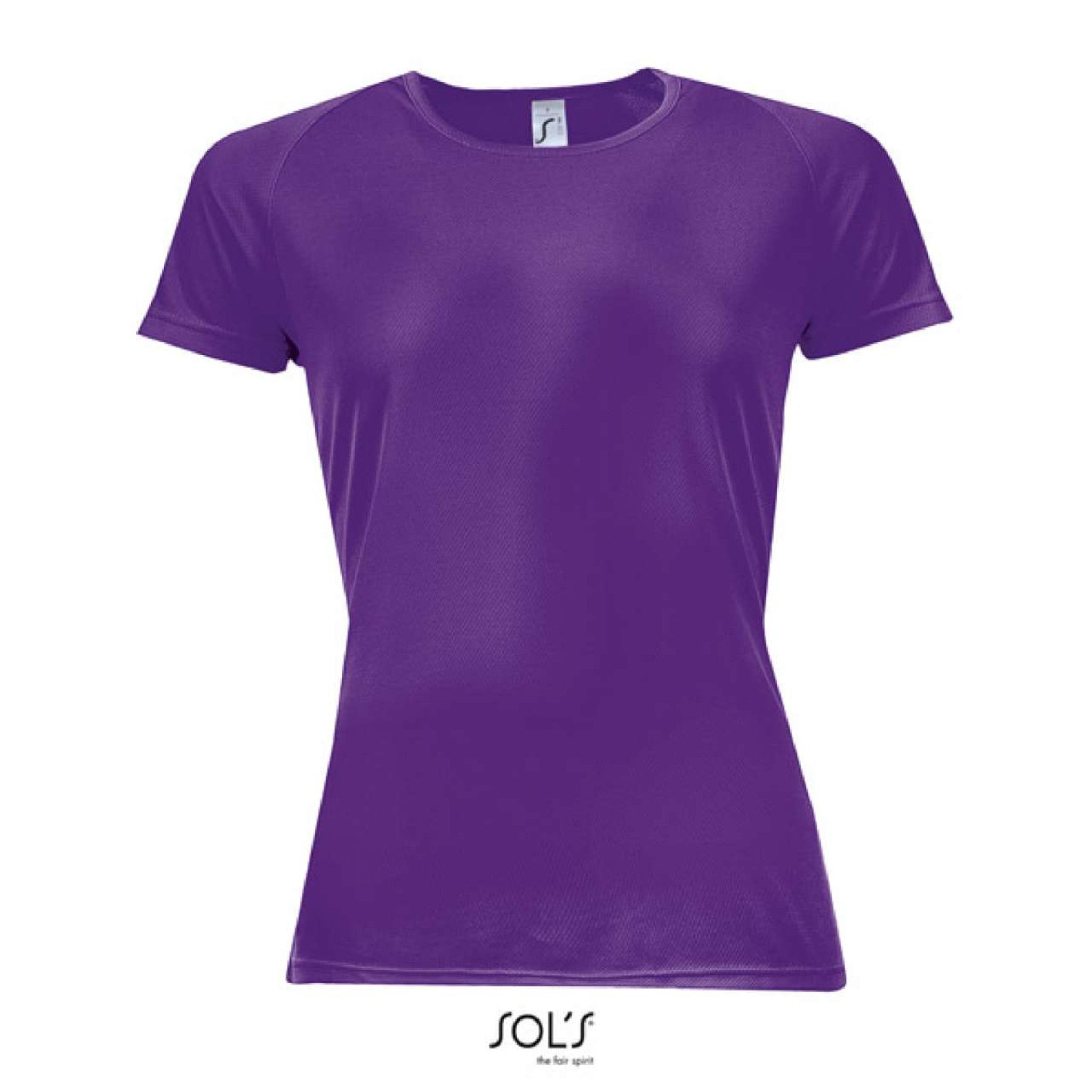 ŽENSKA ŠPORTNA MAJICA Z RAGLAN ROKAVI SOL'S SPORTY WOMEN