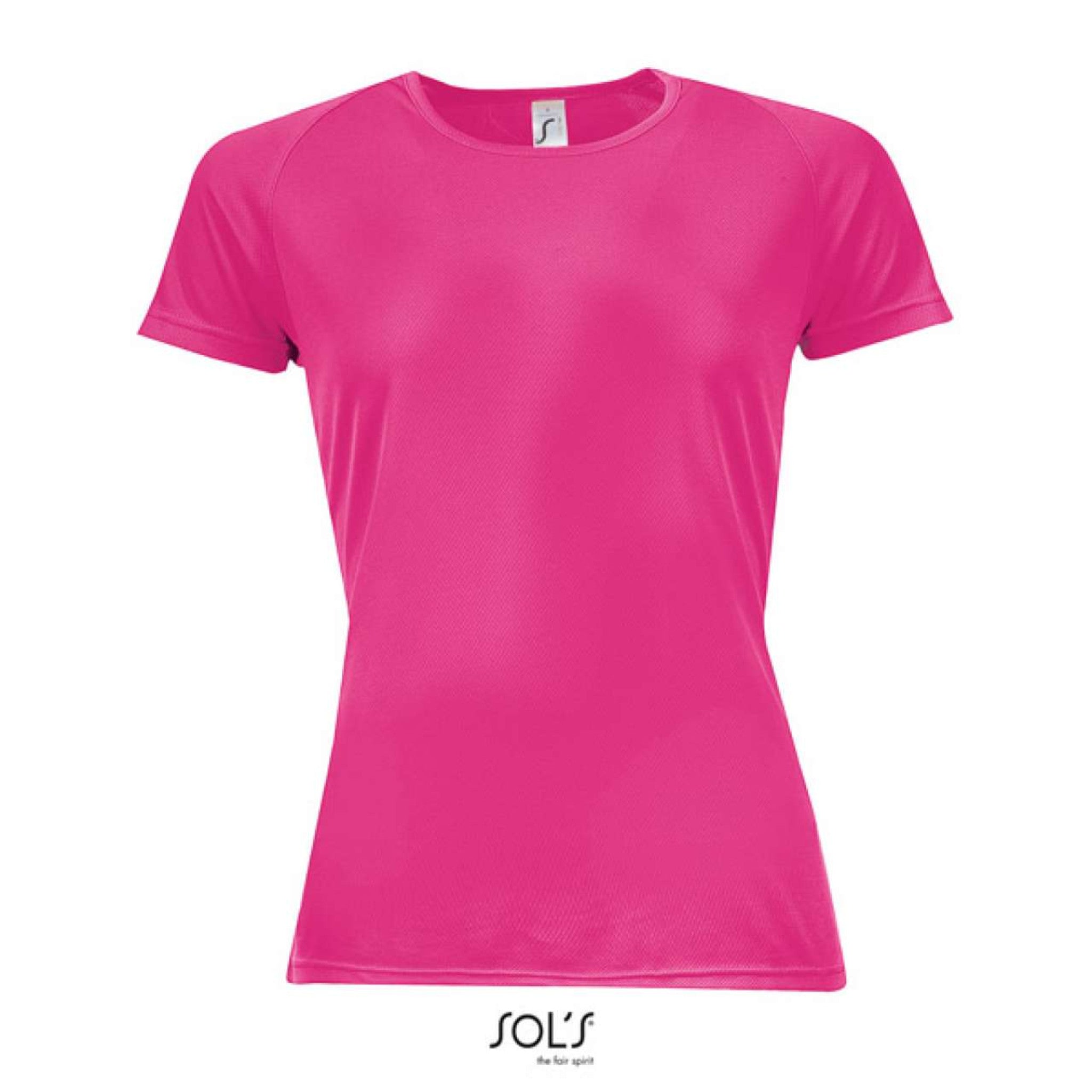 ŽENSKA ŠPORTNA MAJICA Z RAGLAN ROKAVI SOL'S SPORTY WOMEN