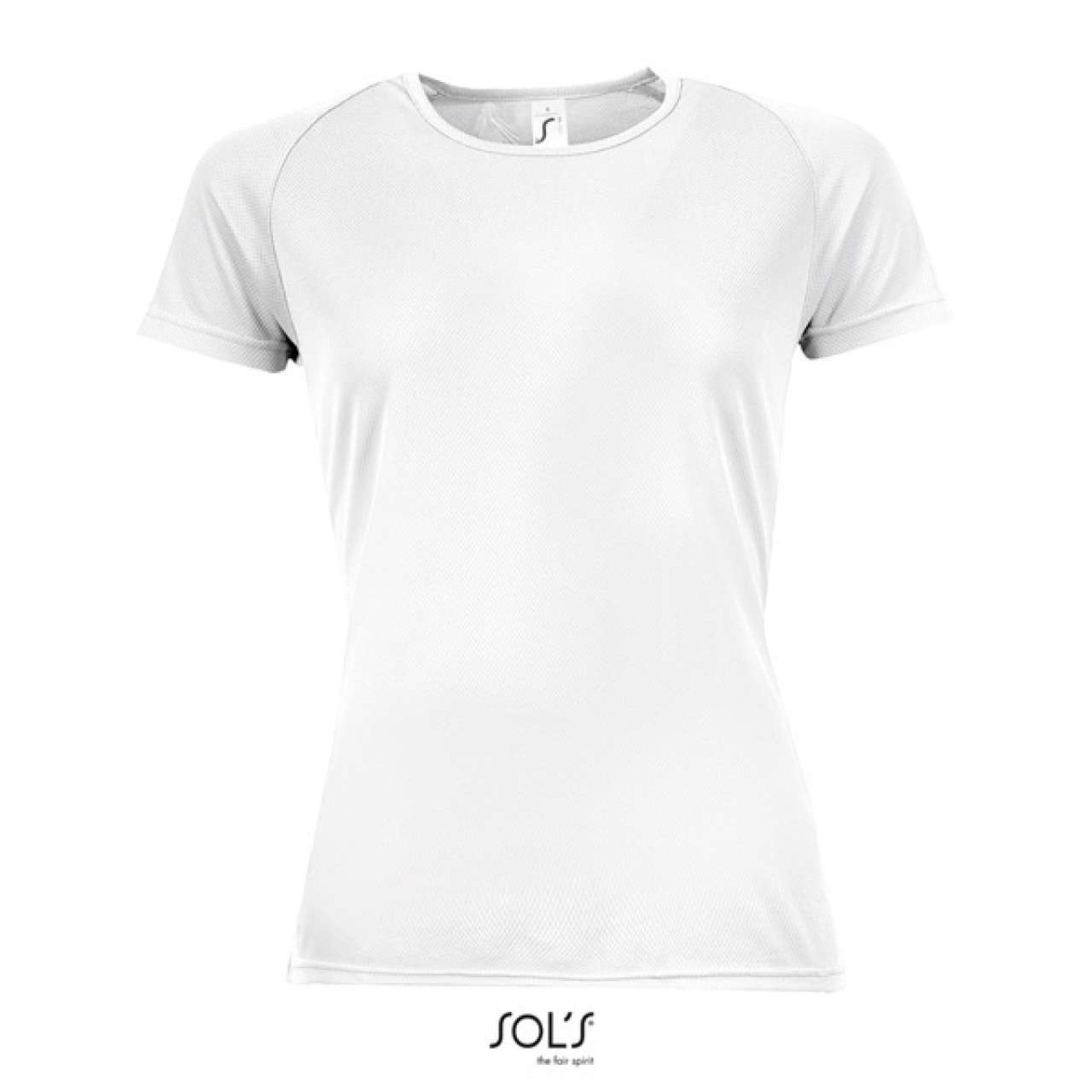 ŽENSKA ŠPORTNA MAJICA Z RAGLAN ROKAVI SOL'S SPORTY WOMEN