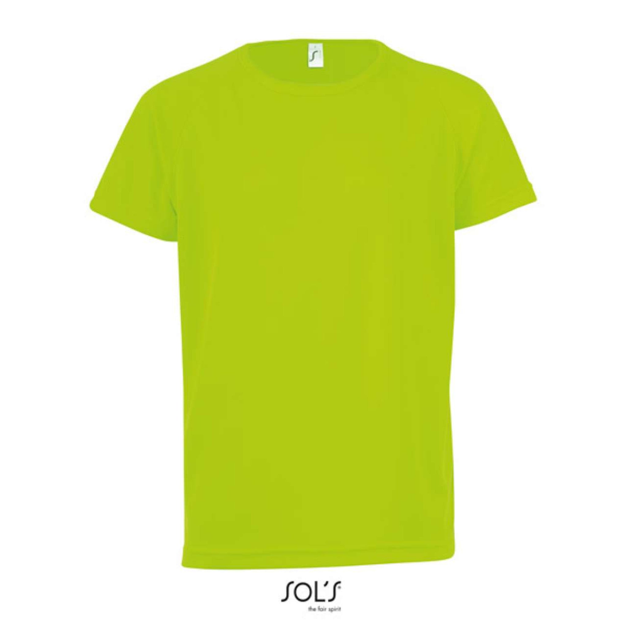 OTROŠKA ŠPORTNA MAJICA SOL'S SPORTY - RAGLAN ROKAVI